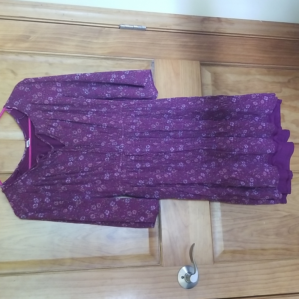Old Navy purple floral